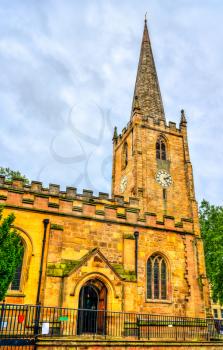 St. Peter Church in Nottingham - East Midlands, England