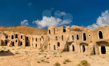 Ksar Ouled Mhemed at Ksour Jlidet village - Tataouine Governorate, South Tunisia