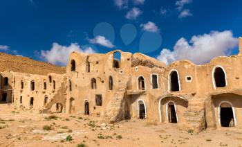Ksar Ouled Mhemed at Ksour Jlidet village - Tataouine Governorate, South Tunisia