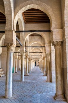 The Great Mosque of Kairouan in Tunisia, North Africa