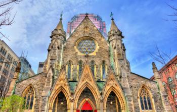 Christ Church Cathedral in Montreal - Quebec, Canada