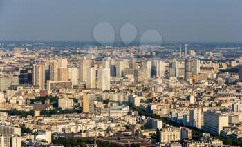 View of Paris from Maine-Montparnasse Tower - France