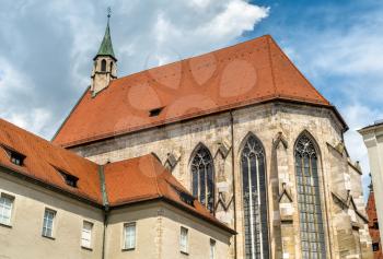 Franciscan monastery in Regensburg - Bavaria, Germany. Nowadays it is the historical museum