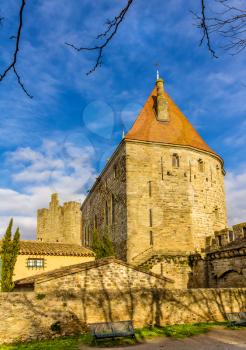 City walls of Carcassonne - France, Languedoc-Roussillon