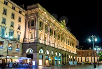 Buildings in the historic centre of Milan - Italy