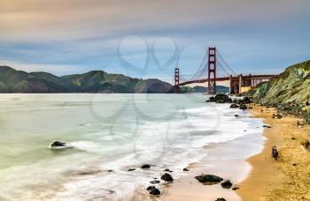 The Golden Gate Bridge in San Francisco - California, the United States