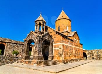 Khor Virap, an Armenian monastery located in the Ararat plain
