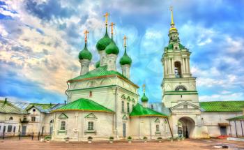 Church of the Savior at the trading arcades in Kostroma, the Golden Ring of Russia