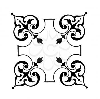 Royalty Free Clipart Image of a Graphic Element