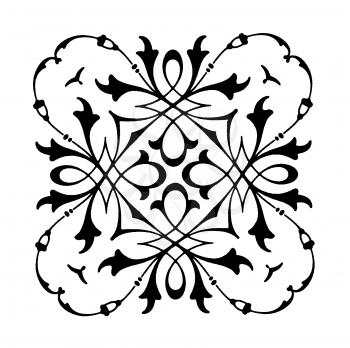 Royalty Free Clipart Image of a Graphic Accent