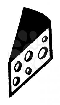 Royalty Free Clipart Image of Swiss Cheese