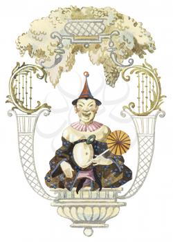 Shamisen Illustration