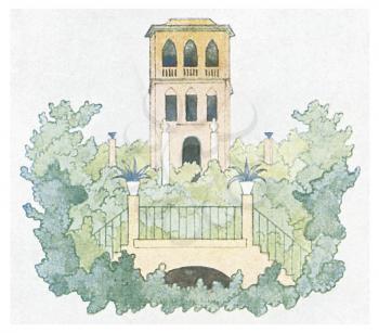 Villa Illustration