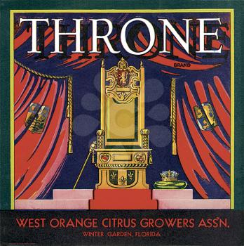 Throne Stock Photo
