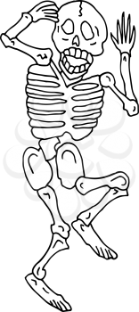 Skeletons Clipart