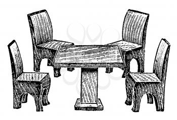 Furniture Illustration