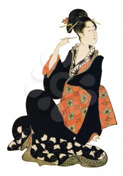 Geisha Illustration