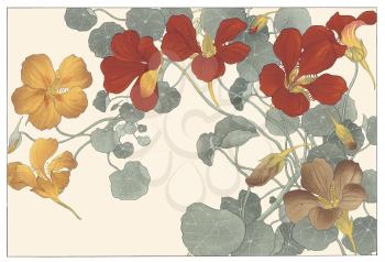 Dover Collection : Japanese Woodblock Flower Prints