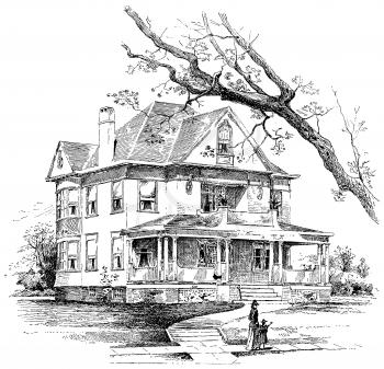 Houses Illustration