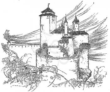 Castle Illustration