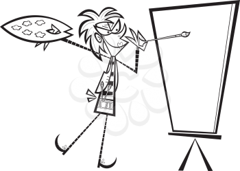 Easels Clipart