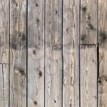 Wooden planks texture. Old vintage wooden background. Front view.