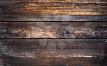 Brown wood planks texture. Old wooden background.