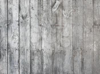 Old gray wooden boards texture. Vintage wood background.