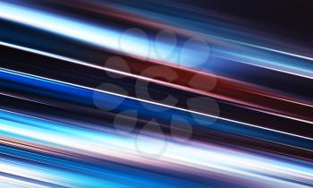 Diagonal red blue motion blur background