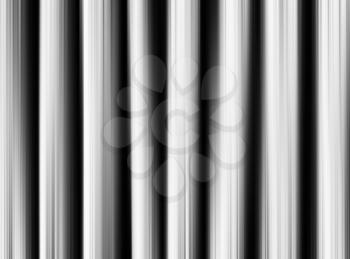 Vertical soft metallic stripes