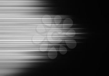 Horizontal black and white motion blur lines background hd