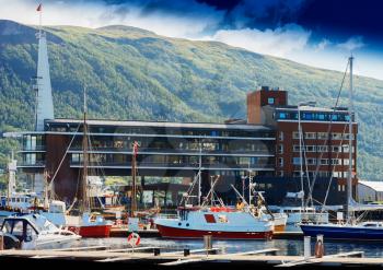 Norway hotel building background hd