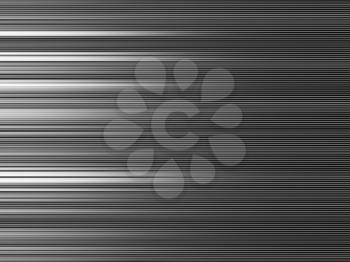 Horizontal black and white blurred abstraction lines background