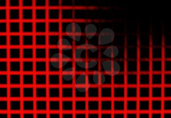 Horizontal red grid illustration background
