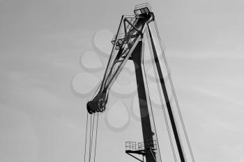 Industrial crane background hd