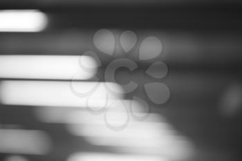Horizontal black and white office lamps bokeh background hd