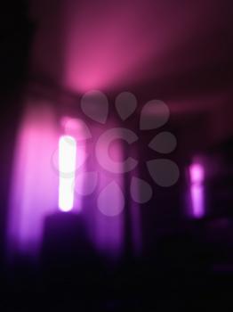 Vertical pink ray of light window bokeh background hd