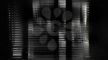 Black and white abstract window illustration background