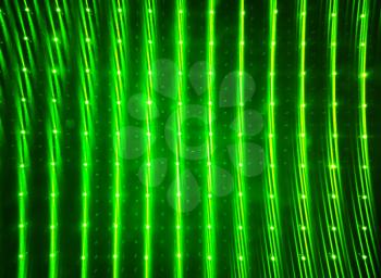 Dramatic green led wall texture background