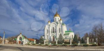 Orthodox Cathedral of the Nativity in Tiraspol, capital of self-declared republic of Transnistria.