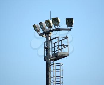  The Lighting mast. The Lighting big stadiums.