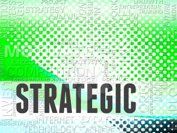 Strategic Words Indicating Business Strategy And Plan