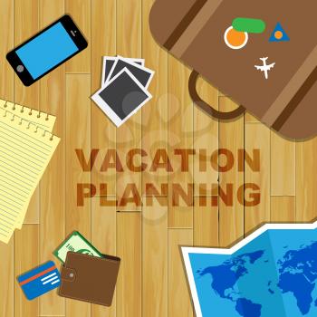 Vacation Planning Showing Time Off And Plans
