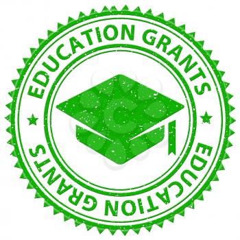 College Grants Meaning Stamp School And Educating