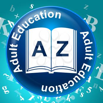 Adult Education Showing Training Learned And Tutoring