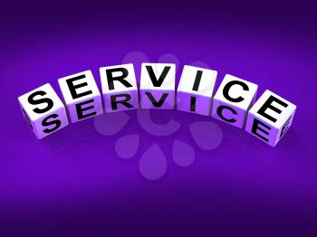 Service Blocks Referring to Assistance Help work or Business