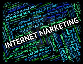 Internet Marketing Representing World Wide Web And Web Www