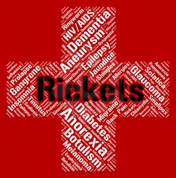 Rickets Word Meaning Poor Health And Disease