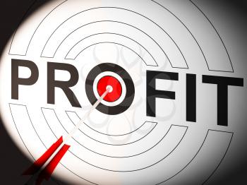 Profit Showing Lucrative Investment In Trading Market