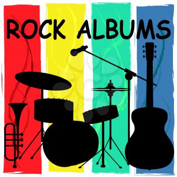 Rock Albums Representing Sound Track And Popular
